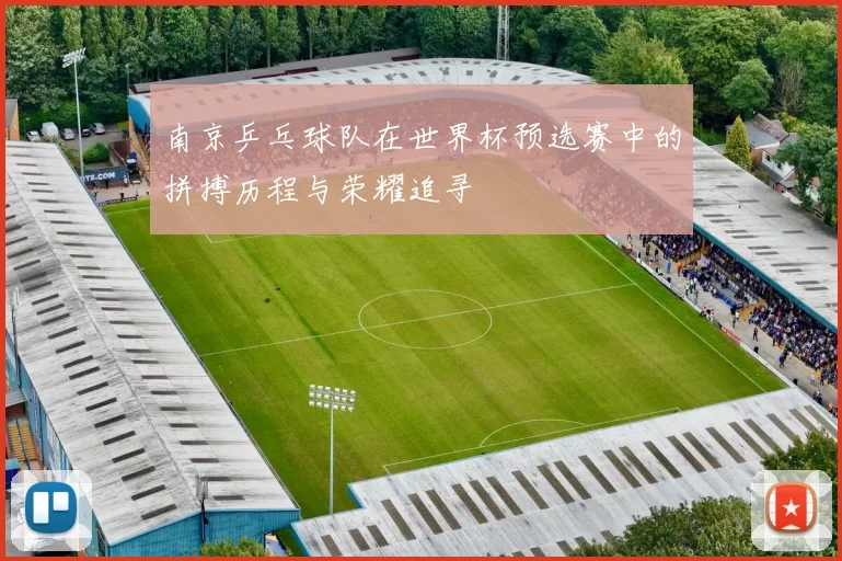 南京乒乓球队在世界杯预选赛中的拼搏历程与荣耀追寻