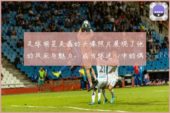 足球明星吴磊的头像照片展现了他的风采与魅力，成为球迷心中的偶像标志