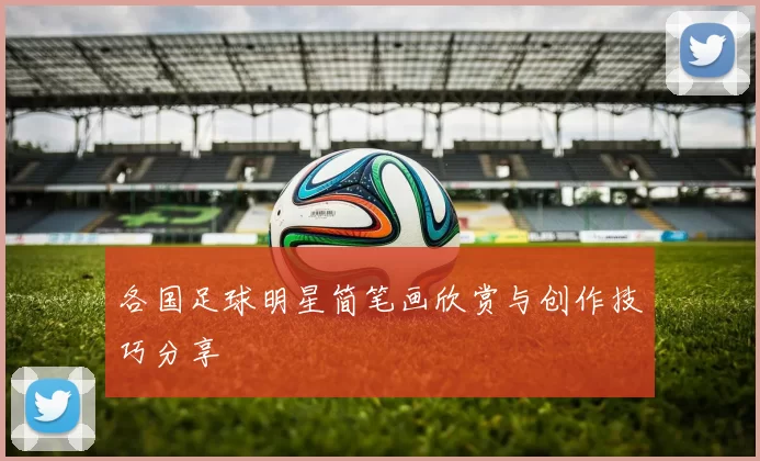 各国足球明星简笔画欣赏与创作技巧分享